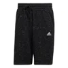 Adidas Originals Men's Adidas Spot Logo Printing Drawstring Lacing Sports Shorts Japanese Version Black