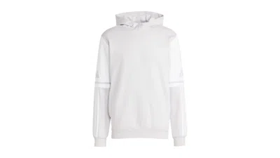 Pre-owned Adidas Originals Men's Adidas Squadra 25 Sweat Hoodie In Team Light Grey/white In Multi
