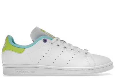 Pre-owned Adidas Originals Men's Adidas Stan Smith Disney Monsters Inc. Mike & Sulley Sneakers In Cloud White/pantone
