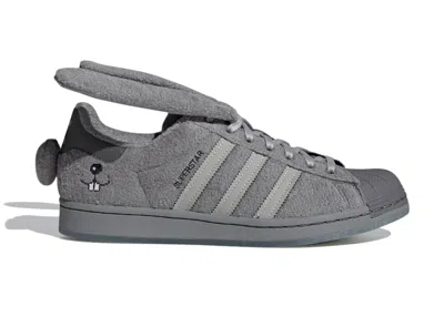Pre-owned Adidas Originals Men's Adidas Superstar Melting Sadness Bunny Grey Sneakers In Grey Three/grey Two/grey Five In Gray