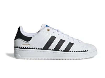 Pre-owned Adidas Originals Men's Adidas Superstar Ot Tech Sneakers In Cloud White/core Black/blue Bird In Multi