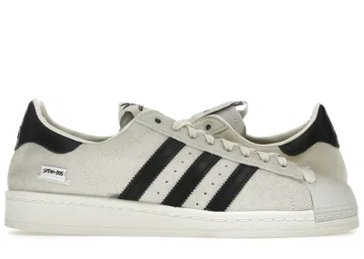 Pre-owned Adidas Originals Men's Adidas Superstar Song For The Mute Black Sneakers In Cream White/core Black/off White In Multi
