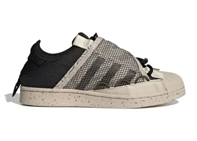 Pre-owned Adidas Originals Men's Adidas Superstar Sst Sneakers In Clear Brown/core Black