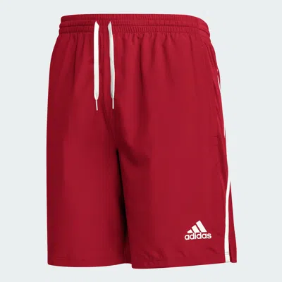 Adidas Originals Men's Adidas Team Issue Shorts In Red