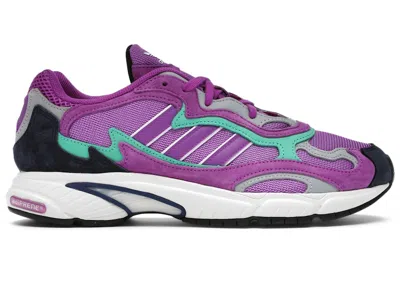 Pre-owned Adidas Originals Men's Adidas Temper Run Sneakers In Shock Purple/glow