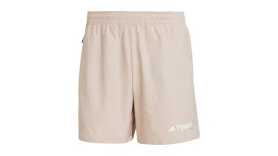 Pre-owned Adidas Originals Men's Adidas Terrex Shorts In Wonder Beige In Brown