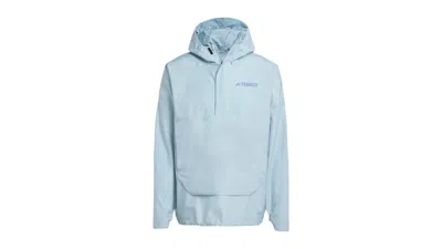 Pre-owned Adidas Originals Men's Adidas Terrex Xploric .5l Climaproof Anorak In Jacket Magic Grey