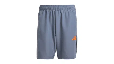 Pre-owned Adidas Originals Men's Adidas Tiro 25 Essentials Woven Shorts In Team Onix/super Orange