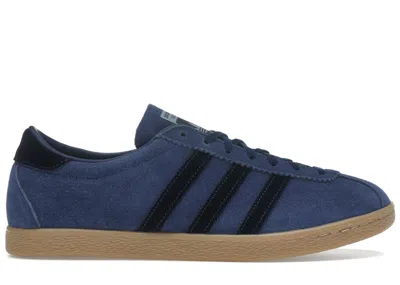 Pre-owned Adidas Originals Men's Adidas Tobacco Sneakers In Dark Blue/night Indigo/gum In Multi