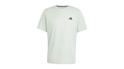 Pre-owned Adidas Originals Men's Adidas Train Essentials T-shirt In Linen Green/black In Multi