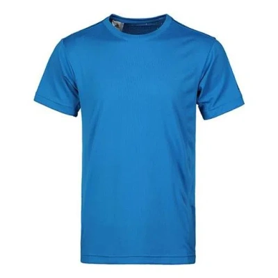 Adidas Originals Men's Adidas Training Sports Short Sleeve Blue T-shirt