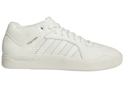 Pre-owned Adidas Originals Men's Adidas Tyshawn Sneakers In Ivory/blue Bird