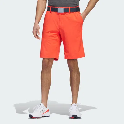 Adidas Originals Men's Adidas Ultimate365 10-inch Golf Shorts In Orange