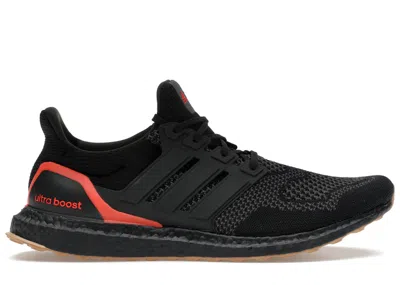 Pre-owned Adidas Originals Men's Adidas Ultra Boost 1.0 Black Gum Sneakers In Core Black/solar Red