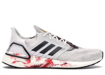 Pre-owned Adidas Originals Men's Adidas Ultra Boost 20 Chinese New Year White (2020) Sneakers In Crystal White/core Black/solar In Multi