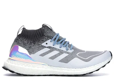 Pre-owned Adidas Originals Men's Adidas Ultra Boost Mid Sneakers In Light Granite/silver Metallic