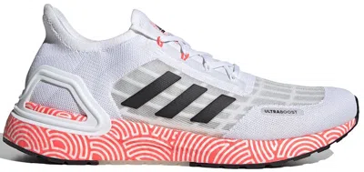 Pre-owned Adidas Originals Men's Adidas Ultra Boost Summer.rdy Hirocoledge Tokyo Sneakers In Cloud White/core Black/signal Pink
