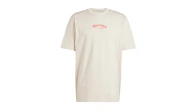 Pre-owned Adidas Originals Men's Adidas Wabash Tee Shirt In Wonder Alumina