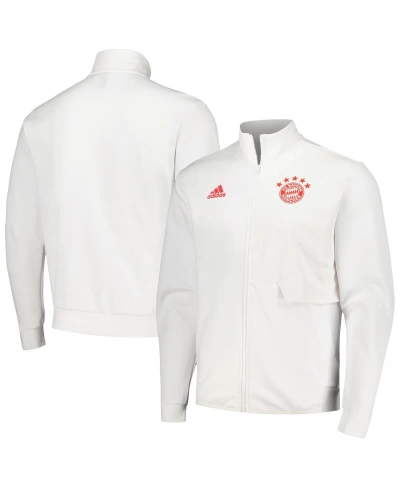 Adidas Originals Men's Adidas White Bayern Munich 2023/24 Anthem Full-zip Jacket