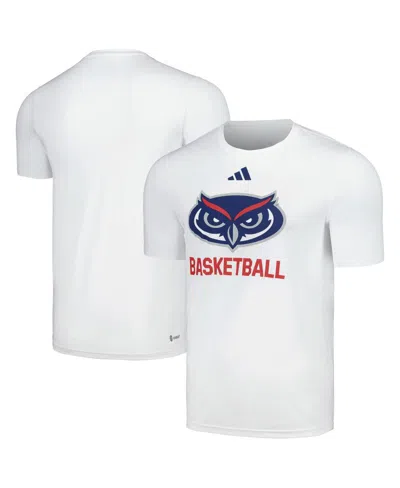 Adidas Originals Men's Adidas White Florida Atlantic Owls Basketball Creator T-shirt
