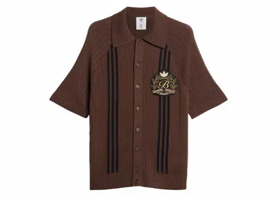 Pre-owned Adidas Originals Men's Adidas X Blondey Mccoy Ferrero Cardigan In Brown/black