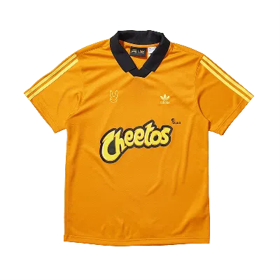 Pre-owned Adidas Originals Men's Adidas X Cheetos X Bad Bunny Jersey In Orange