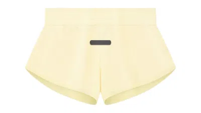 Pre-owned Adidas Originals Men's Adidas X Fear Of God Athletic Shorts In Pale Yellow