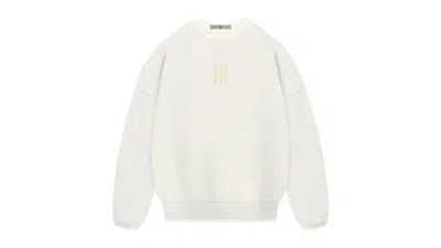 Pre-owned Adidas Originals Men's Adidas X Fear Of God Athletics Crew Neck Sweatshirt In Oatmeal In Brown