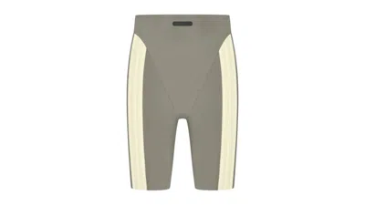 Pre-owned Adidas Originals Men's Adidas X Fear Of God Athletics Legging Shorts In Clay In Brown