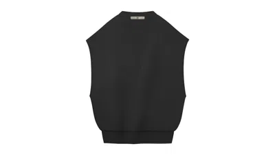 Pre-owned Adidas Originals Men's Adidas X Fear Of God Athletics Mu Muscle Sweatshirt In Black