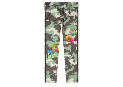 Pre-owned Adidas Originals Men's Adidas X Jeremy Scott Track Pants In Camo In Multi