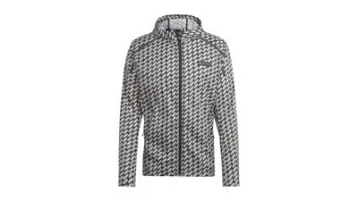 Pre-owned Adidas Originals Men's Adidas X Marimekko Marathon Running Reflective Jacket In Black