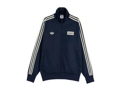 Pre-owned Adidas Originals Men's Adidas X Oasis Tour Firebird Track Top In Night Indigo