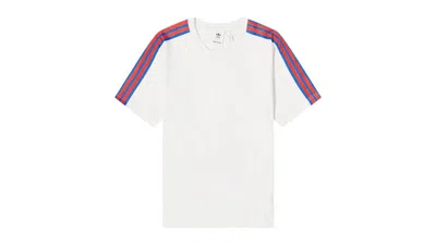 Pre-owned Adidas Originals Men's Adidas X Wales Bonner Setin T-shirt In Chalk White