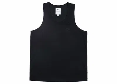 Pre-owned Adidas Originals Men's Adidas Y3 Classic Pique Tank Top In Black
