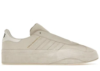 Pre-owned Adidas Originals Men's Adidas Y3 Gazelle Sneakers In Cream White/core White
