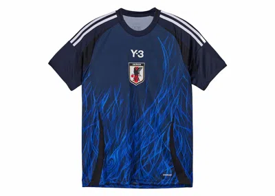 Pre-owned Adidas Originals Men's Adidas Y3 Japan Home Jersey (asia Sizing) In Blue