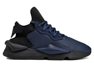 Pre-owned Adidas Originals Men's Adidas Y3 Kaiwa Sneakers In Collegiate Navy Blue/black In Multi