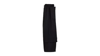 Pre-owned Adidas Originals Men's Adidas Y3 Mesh Stripes Track Pants In Black