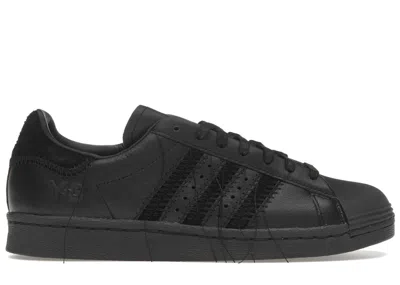 Pre-owned Adidas Originals Men's Adidas Y3 Superstar Sneakers In Black