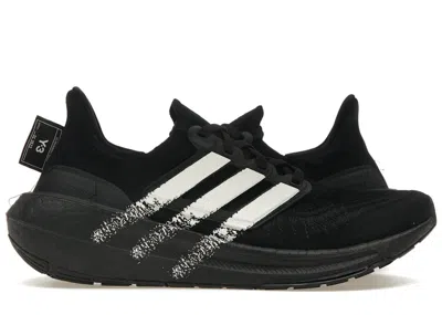 Pre-owned Adidas Originals Men's Adidas Y3 Ultra Boost Light White Sneakers In Black/off