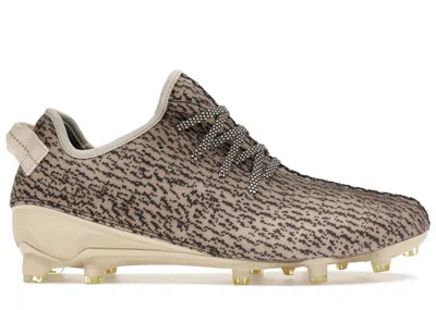 Pre-owned Adidas Originals Men's Adidas Yeezy 350 Cleat Turtledove Sneakers In Chalk White/black/metallic Gold