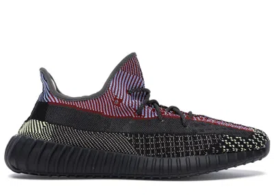 Pre-owned Adidas Originals Men's Adidas Yeezy Boost 350 V2 (reflective) Sneakers In Yecheil In Yellow