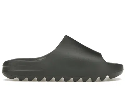 Pre-owned Adidas Originals Men's Adidas Yeezy Slide Sneakers In Dark Onyx
