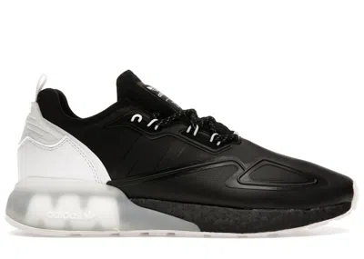 Pre-owned Adidas Originals Men's Adidas Zx 2k Boost Black White Sneakers In Core Black/cloud White In Multi