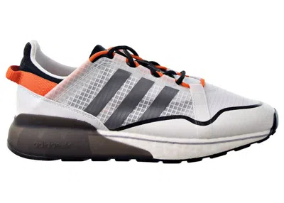 Pre-owned Adidas Originals Men's Adidas Zx 2k Boost Pure White Grey Sneakers In Cloud White/grey Three/orange