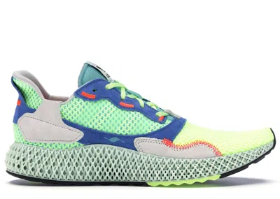 Pre-owned Adidas Originals Men's Adidas Zx 4000 4d Easy Mint Sneakers In Hi/res Yellow/linen Green