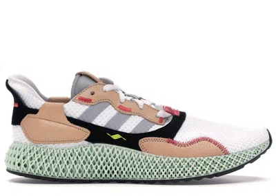 Pre-owned Adidas Originals Men's Adidas Zx 4000 4d Hender Scheme Sneakers In White/natural
