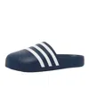 Adidas Originals Adifom Adilette Flat Slides In Blue
