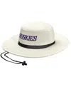 Adidas Originals Men's And Women's Cream Washington Huskies Wide Brim Boonie Bucket Hat In Neutral